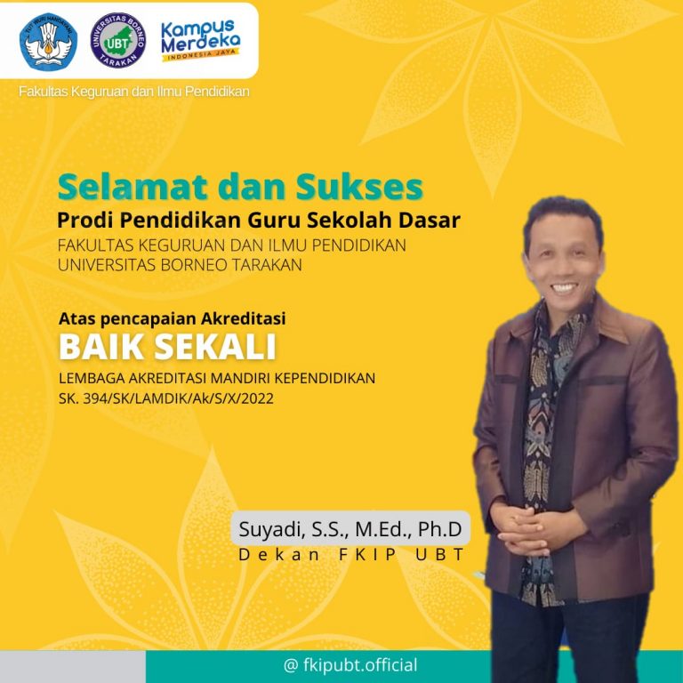 Selamat Dan Sukses Kepada Program Studi Pendidikan Guru Sekolah Dasar ...